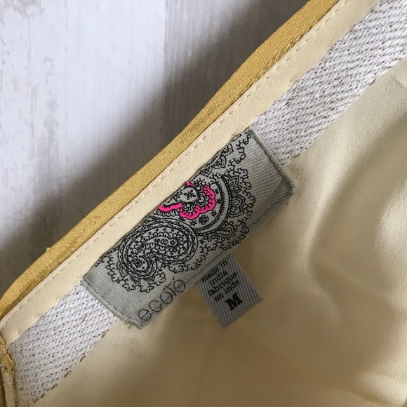 Anthropologie ecote Gold tank blouse medium - Picture 5 of 8